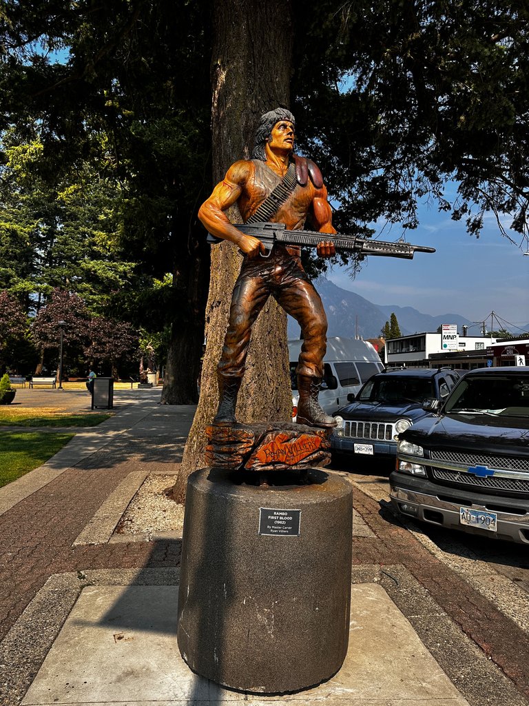 Rambo Carving
