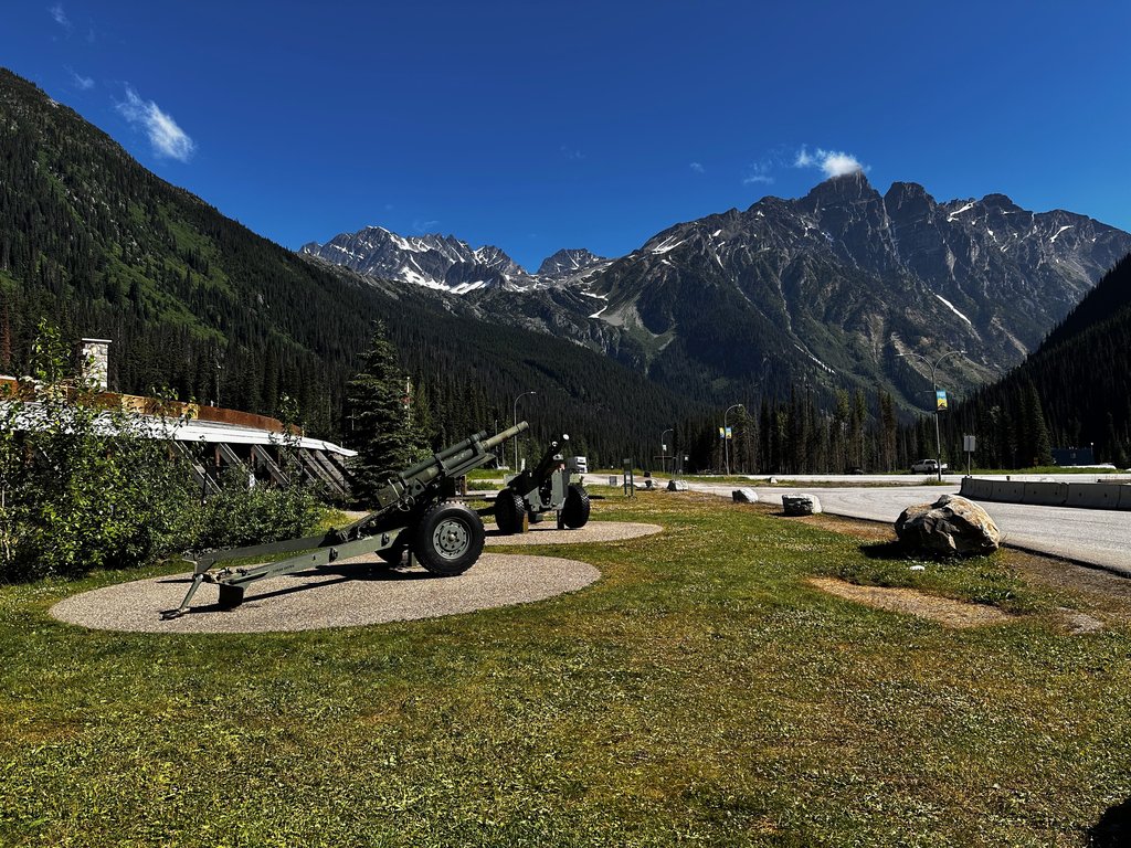 Snow cannons